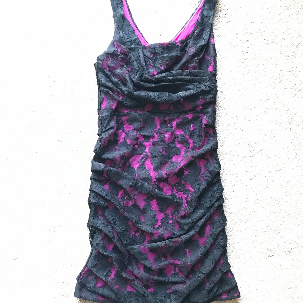 Express lace bodycon dress size 4